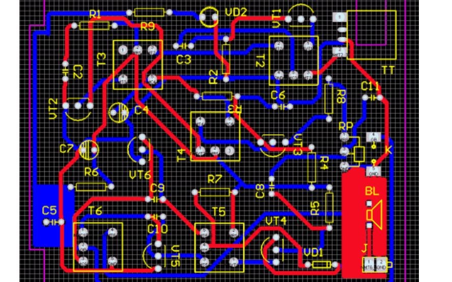 PCB线路板交叉布线的处理方式