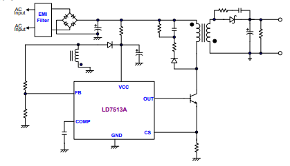 【产品】6W/12W充电IC LD7513/LD7515，提供精准电流控制