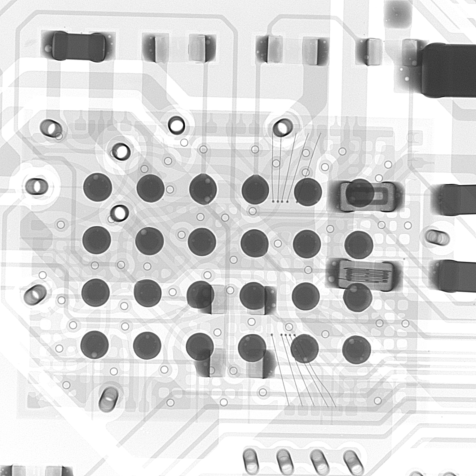 多层 PCB 的 3D X 射线视图,揭示内部缺陷。 多层 PCB 的 3D X 射线视图,揭示内部缺陷。