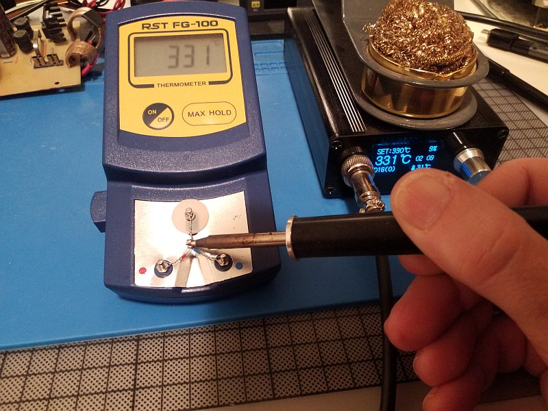 使用温度计校准返修台温度 使用温度计校准返修台温度