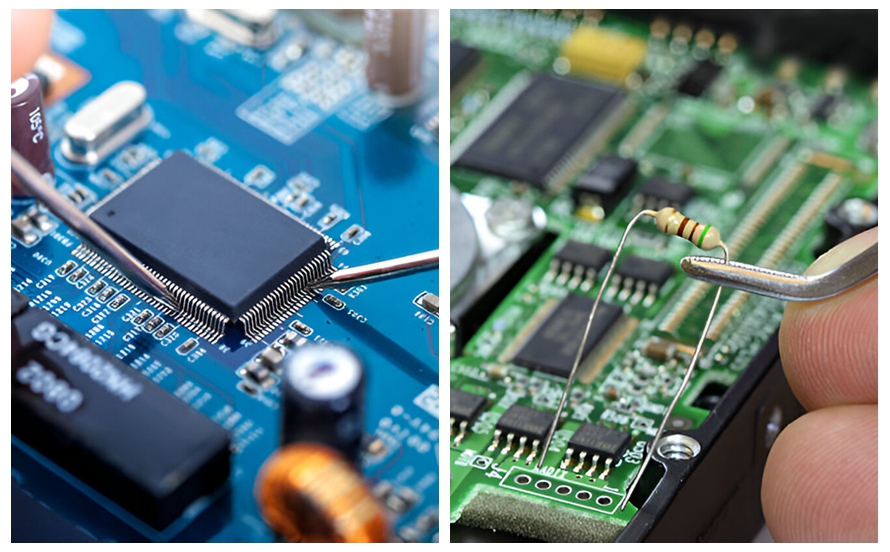 SMT 与通孔 PCB 组装比较 SMT 与通孔 PCB 组装比较