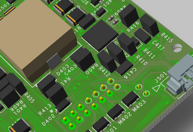 具有不同元件高度的 PCB 具有不同元件高度的 PCB