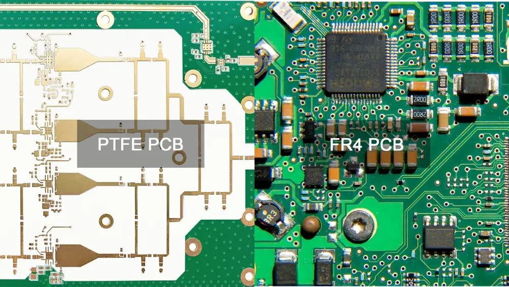 聚四氟乙烯-pcb-VS-fr4-pcb