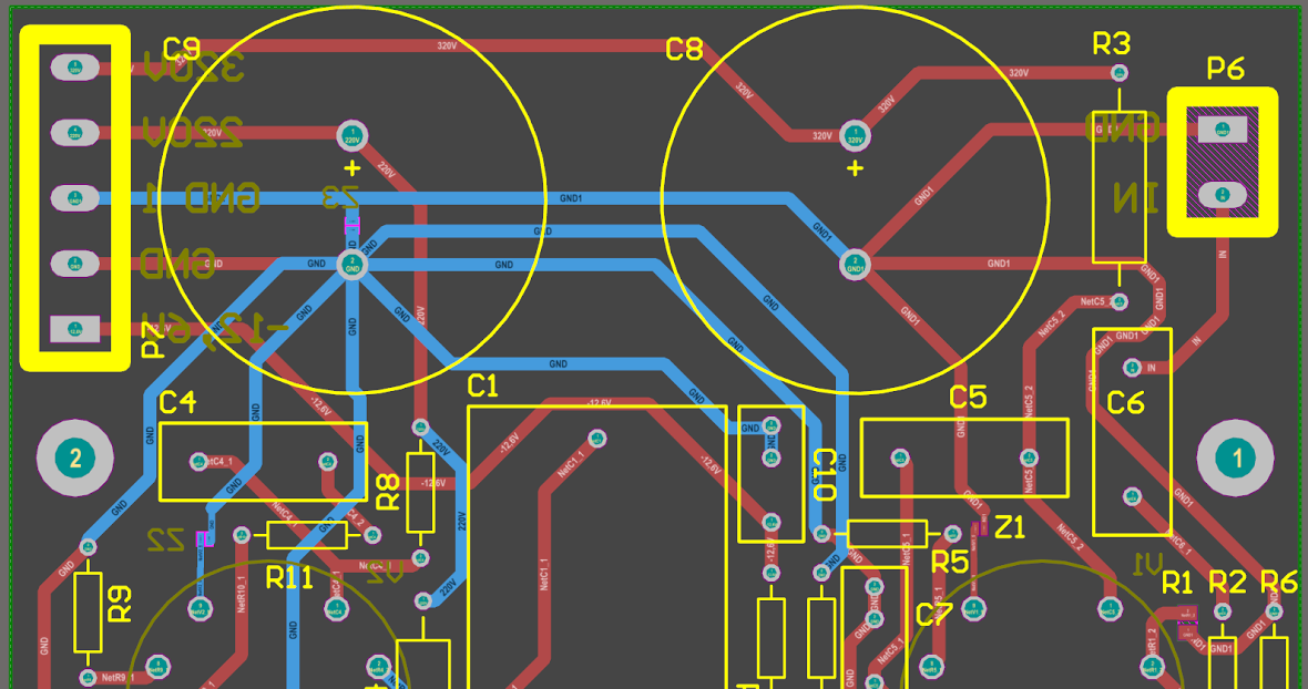 具有适当走线间距的降噪PCB布局 具有适当走线间距的降噪PCB布局