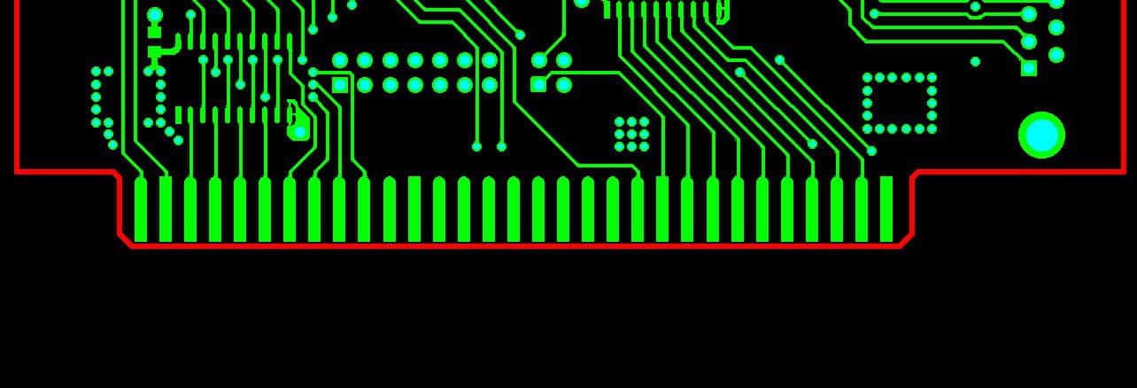 边缘连接器在 CAM 系统中查看 边缘连接器在 CAM 系统中查看