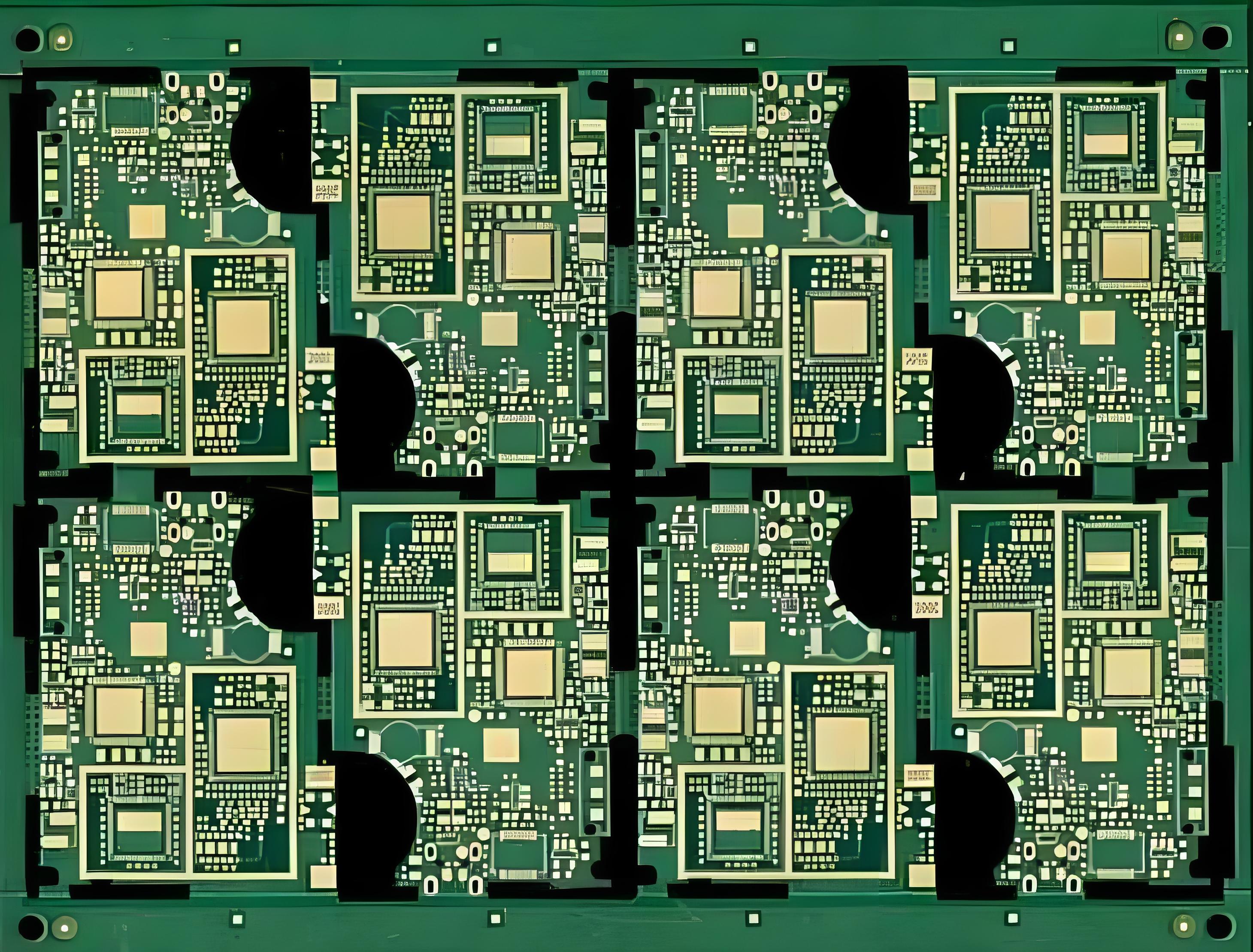 高效的制造 PCB 布局,具有清晰的元件间距和测试点。 高效的制造 PCB 布局,具有清晰的元件间距和测试点。