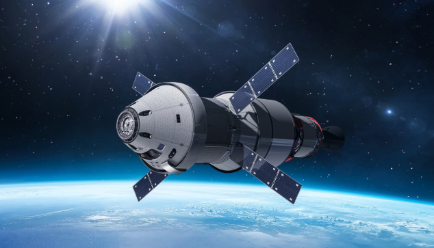 带有内部 PCB 的太空探测器,适用于关键任务系统。