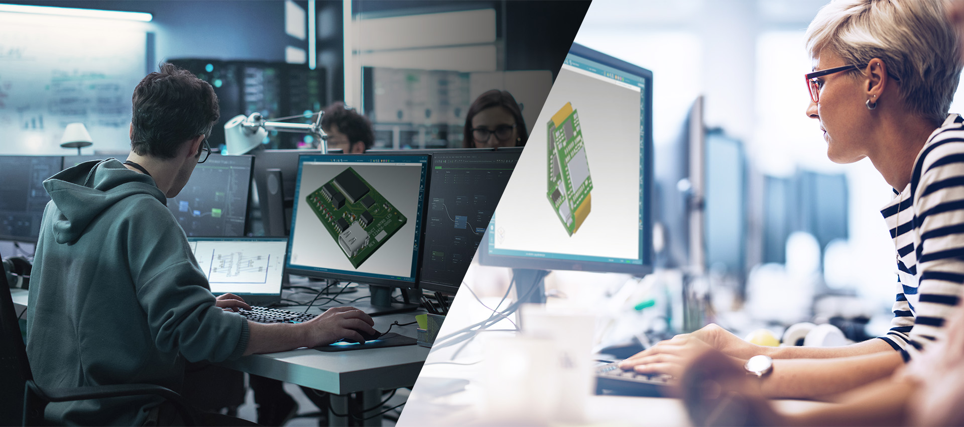 在线PCB设计平台实时团队协作。