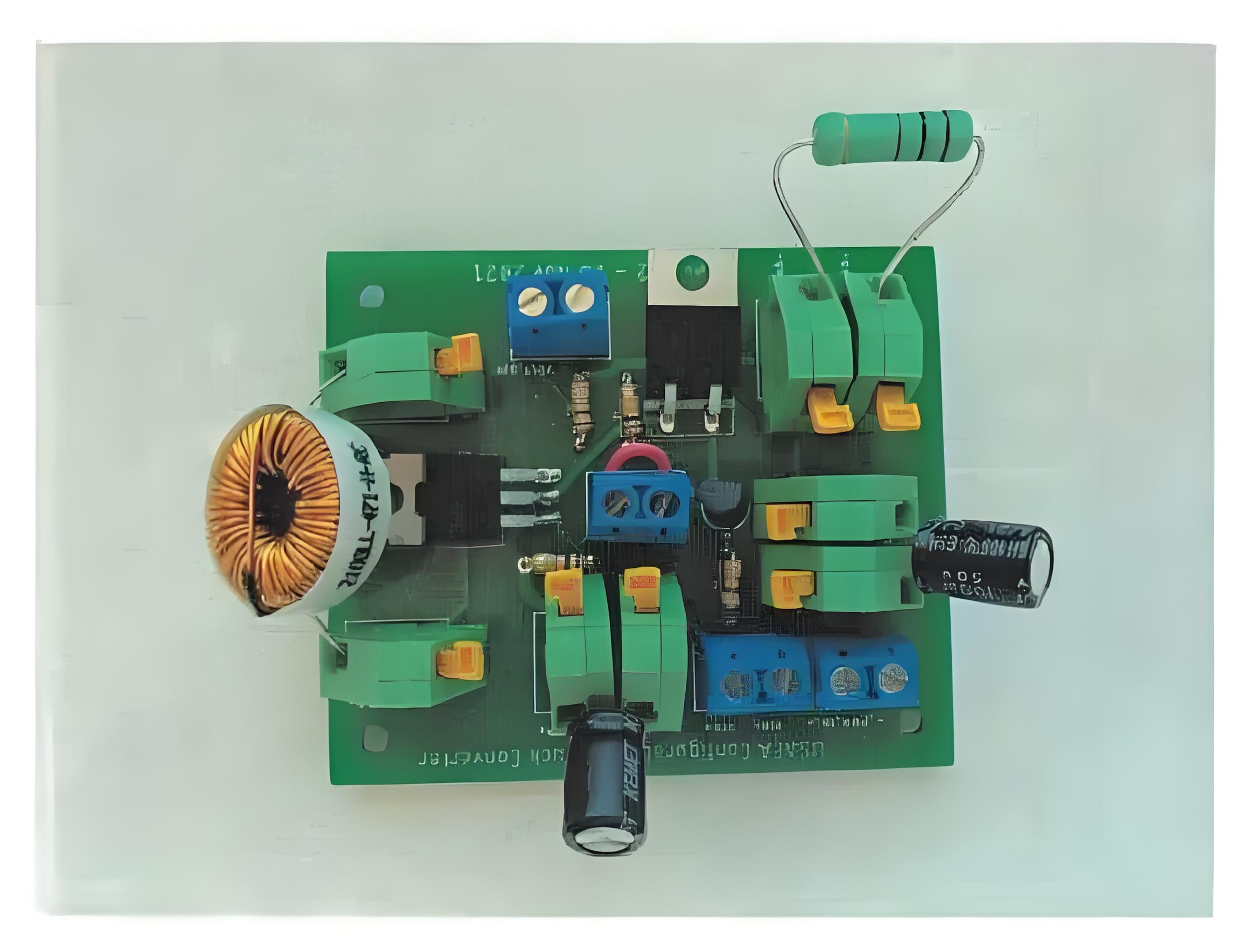 降压转换器PCB布局，电流环路最小化，可降低EMI。